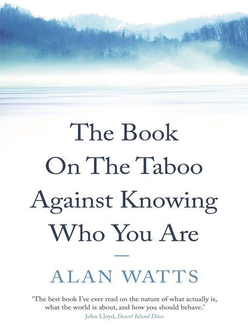 Cover image for The Book on the Taboo Against Knowing Who You Are
